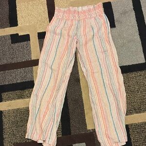 Indigo Rein Multicolor Striped Shirt -size M very good condition